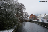 Newry Town Hall. Photograph: Columba O'Hare/ Newry.ie - Snowy fun in Newry