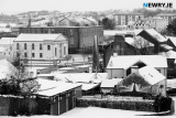 Downshire Road Presbyterian Church and the Corry Monument, Newry. Photograph: Columba O'Hare/ Newry.ie - Newry in Black and White