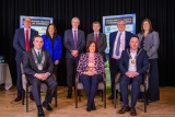 Organisers of the 10th Cross-Border Trade & Economic Conference held in the Carrickdale Hotel from Newry Chamber, Dundalk Chamber, Newry, Mourne and Down District Council, Louth County Council, InterTradeIreland, Louth Local Enterprise Office and M1 Corridor.
 - Newry and Dundalk Chambers' 10th Cross Border Conference