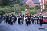 Pictured at the annual South Down Defenders Band Parade in Newry on Friday night 29 August. Photograph: Columba O'Hare/ Newry.ie   - South Down Defenders Band Parade in Newry August 2025