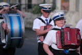 Pictured at the annual South Down Defenders Band Parade in Newry on Friday night 29 August. Photograph: Columba O'Hare/ Newry.ie   - South Down Defenders Band Parade in Newry August 2025