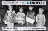 Participants in a Fancy Dress Competition at Newry Town Hall in the 1980's - Back to the 80's