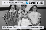Participants in a Fancy Dress Competition at Newry Town Hall in the 1980's - Back to the 80's
