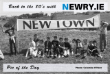 Sports Day 1982/83 ish, looks like the Meadow beside the Swimming Pool. Photo: Columba O'Hare - Back to the 80's