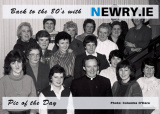 Saval presentation to Fr Kearney, Mid 1980's. Photo: Columba O'Hare - Back to the 80's