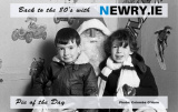 Santa and friends, Newry 1983 ish. Photo: Columba O'Hare - Back to the 80's