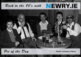 Newry Shamrocks Club, mid 1980's. Picture: Columba O'Hare - Back to the 80's