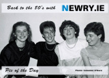Newry night out around 1982. Picture: Columba O'Hare   See larger photographs at http://www.newry.info/photo/newry-memories/night-out-pool-teams-etc-1982ish - Back to the 80's