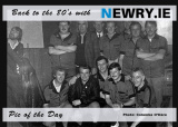 Pool team Newry early 1980's. Photograph: Columba O'Hare - Back to the 80's
