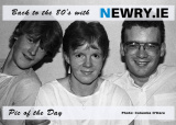 Night out in Newry probably 1985. Photograph: Columba O'Hare - Back to the 80's