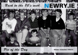 Newry youth group around 1984 give or take a few years. Photograph: Columba O'Hare - Back to the 80's