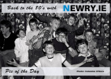 Newry youth group around 1984 give or take a few years. Photograph: Columba O'Hare - Back to the 80's