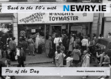 Christmas shopping boom, Newry 1983. Photograph: Columba O'Hare - Back to the 80's