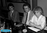 Orchard FC night out, mid 1980's. Photograph: Columba O'Hare - Newry Show, Orchard FC, Crossmaglen etc 1980's