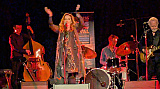 Mary Coughlan and Jimmy Smyth take to the stage at Blues on the Bay. Photograph: Clive Price - Blues on the Bay 2026