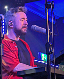 Matt Benson entertains the home crowd at Blues on the Bay. Photograph: Clive Price - Blues on the Bay 2026