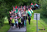 The Great March for Gaza from Lurgan to Omeath. Photograph: Columba O'Hare/ Newry.ie  - Great March for Gaza 2026