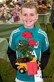 Harry Warde, Derrywilligan with his first prize winner in the Planted Farm Toy class at Newry Show. - Newry Show 2026