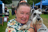 Mary Fleming, Bessbrook and Amber her Schnauzer at Newry Show. - Newry Show 2026