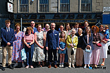 Members of the Boyd Family pictured outside the store. Photograph: Columba O'Hare/ Newry.ie - Boyds Stores Newry Maritime Association Tribute