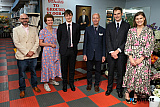 Members of the Boyd family pictured at the Boyds Stores celebration. From left: Andrew Maguire Boyd, Gwen Purce, Toby Purce, Andrew Boyd, Herbie Purce and Atalanta Purce. - Boyds Stores Newry Maritime Association Tribute
