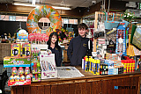 Erin Poland and James Poacher working hard at Boyds Stores. Photograph: Columba O'Hare/ Newry.ie  - Boyds Stores Newry Maritime Association Tribute