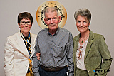 John McSherry with his wife Lily and daughter Marie Cowan. Photograph: Columba O'Hare/ Newry.ie  - Newry Gateway Club Volunteer John McSherry retirement