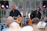 The 4 of Us take to the Bandstand at Wake the Giant 2026. Photograph: Columba O'Hare/ Newry.ie - Wake the Giant 2026
