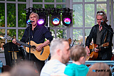 The 4 of Us take to the Bandstand at Wake the Giant 2026. Photograph: Columba O'Hare/ Newry.ie - Wake the Giant 2026