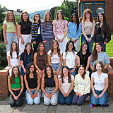 Some of the top performing A Level students at Our Lady&rsquo;s Grammar School, who each achieved 3 A Grades at A Level or higher: Amy Bantleman, Ciara Brennan, Evie Cunningham, Kate Cunningham, Dearbhla Mackin, Hannah Magennis, Lana Mathers, Olivia McConville, Kayla McEvoy, Mia McLaughlin, Sinead McPolin, Ezara Morgan, Eabha O'Hare, Grace Owens, Naoise Phillips, Louise Reavey, Joanne Rooney, Emer Starrs, Nanditha Vadiyala, Oonagh Walker and Eve Walsh. - A Level Results Day Newry 2026