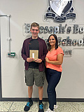 Pupils from St Joseph's Boys' High School celebrate their GCSE achievements. Photograph: Sharon Madden - GCSE Results 2026