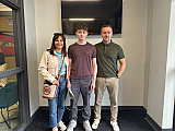 Pupils from St Joseph's Boys' High School celebrate their GCSE achievements. Photograph: Sharon Madden - GCSE Results 2026