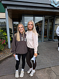 Getting their GCSE results at Sacred Heart Grammar School are Ellen McArdle and Aoibheann Elshaw
 - GCSE Results 2026