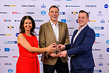 Pictured at the Greater Newry Business Awards with their presentations. Photograph: Colum Lynch Photography - Greater Newry Business Awards 2026