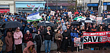 Pictured at the SOS Daisy Hill Hospital rally in Newry on Sunday 25 October. Photograph: Columba O'Hare/ Newry.ie - SOS Daisy Hill Hospital Rally in Newry