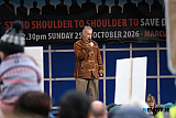 Pictured at the SOS Daisy Hill Hospital rally in Newry on Sunday 25 October. Photograph: Columba O'Hare/ Newry.ie - SOS Daisy Hill Hospital Rally in Newry