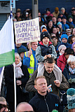 Pictured at the SOS Daisy Hill Hospital rally in Newry on Sunday 25 October. Photograph: Columba O'Hare/ Newry.ie - SOS Daisy Hill Hospital Rally in Newry