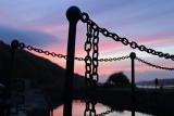 8:&nbsp;Ronan McGrath: A colourful sky behind the chains at Victoria Lock but perhaps not enough going on to concentrate the eye. - Newry.ie Photographer of the Year Round - May 2022