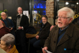 Anthony Russells creation 'The Trial of Padraig Pearse' is conducted in the wonderful surroundings of Finegan & Son Caf&eacute; in Newry. Organised by the Old Newry Society the Trial was conducted by members of Newpoint Players with the audience the Jury on the night. Photograph: Columba O'Hare/ Newry.ie - 'The Trial of Padraig Pearse' at Finegan & Son
