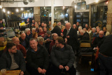 Anthony Russells creation 'The Trial of Padraig Pearse' is conducted in the wonderful surroundings of Finegan & Son Caf&eacute; in Newry. Organised by the Old Newry Society the Trial was conducted by members of Newpoint Players with the audience the Jury on the night. Photograph: Columba O'Hare/ Newry.ie - 'The Trial of Padraig Pearse' at Finegan & Son