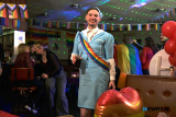 Enjoying the sixth annual Whitecross Pride in the Whitecross Bar. Photograph: Columba O'Hare/ Newry.ie - Whitecross (Winter) Pride 2025