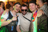 Enjoying the sixth annual Whitecross Pride in the Whitecross Bar. Photograph: Columba O'Hare/ Newry.ie - Whitecross (Winter) Pride 2025
