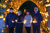 Pictured at the Bessbrook/ Camlough Darkness into Light at Derramore Woods on Saturday 9 May in aid of PIPS Hope and Support. Photograph: Columba O'Hare/ Newry.ie  - Darkness into Light Bessbrook/ Camlough 2026