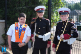 Pictured at the 12 July Parade in Newry as the marchers made their way to  the Co Down Twelfth in Banbridge via Newry Bus Statiion. Photograph: Columba O'Hare - 12 July Newry 2017