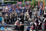 Pictured at the 12 July Parade in Newry as the marchers made their way to  the Co Down Twelfth in Banbridge via Newry Bus Statiion. Photograph: Columba O'Hare - 12 July Newry 2017
