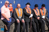 Pictured at the 12 July Parade in Newry as the marchers made their way to  the Co Down Twelfth in Banbridge via Newry Bus Statiion. Photograph: Columba O'Hare - 12 July Newry 2017