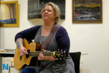 Kaz Hawkins performing in Newry City Library in November. Photograph: Columba O'Hare/ www.newry.ie - 2017 in Photographs