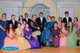 Cast from the St Paul's High School production of The Sound of Music. Photograph: Columba O'Hare - The Sound of Music - St Paul's High School 50th Anniversary Production 2016