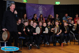 Fergal O'Brien speaking at the launch his Grade 2 Bodhran Tutor book and CD at Ti Chulainn, Mullaghbane. Photograph: Columba O'Hare - Fergal O'Brien Bodhran Tutor Book Launch