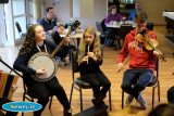 Music at the launch of Fergal O'Brien's Grade 2 Bodhran Tutor book and CD at Ti Chulainn, Mullaghbane. Photograph: Columba O'Hare - Fergal O'Brien Bodhran Tutor Book Launch